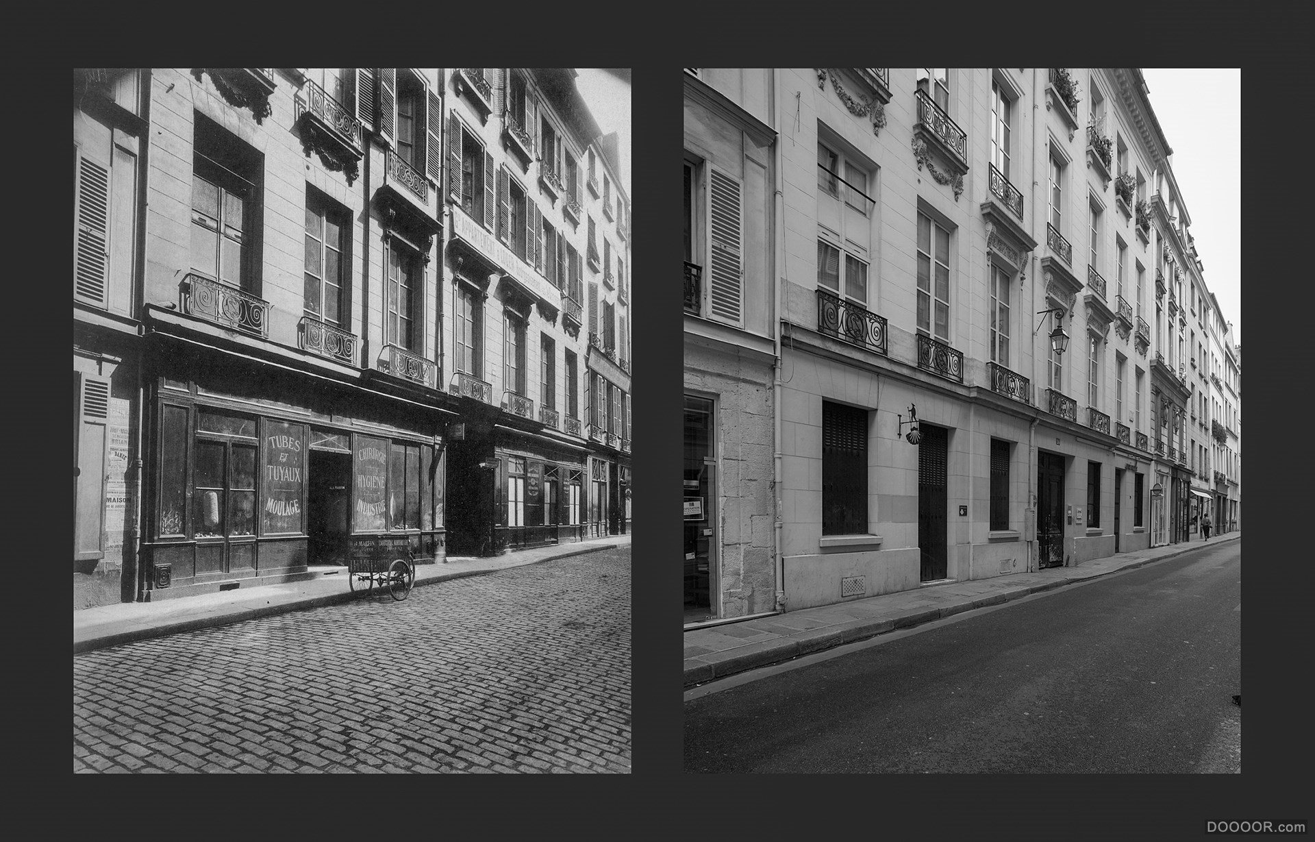 过去与现在-巴黎街头照片对比 [50P] (31).jpg