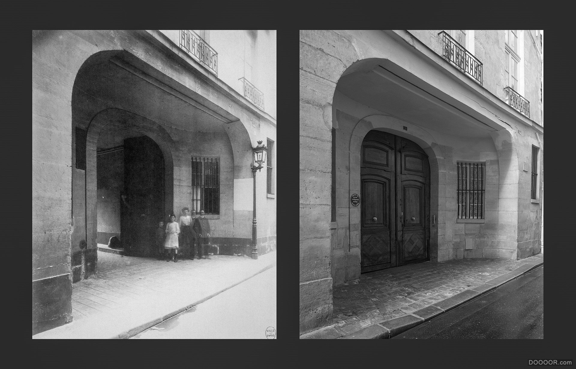 过去与现在-巴黎街头照片对比 [50P] (38).jpg