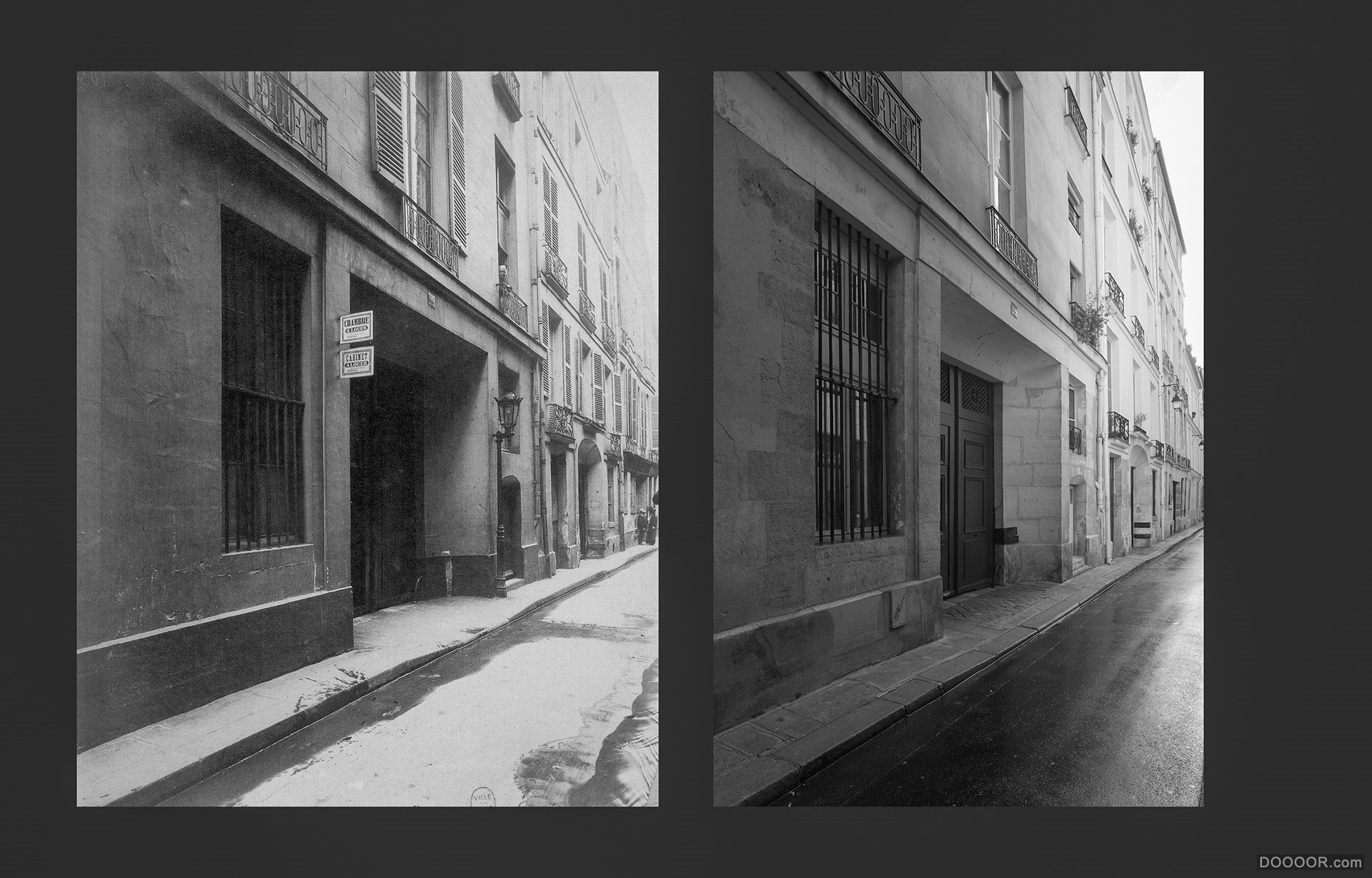 过去与现在-巴黎街头照片对比 [50P] (40).jpg