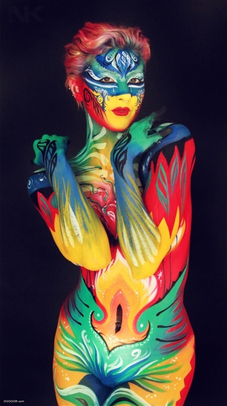 Body Painting Prints. MAZE MARKETING LTD创意人体彩绘艺术作品 [52P] (25).jpg