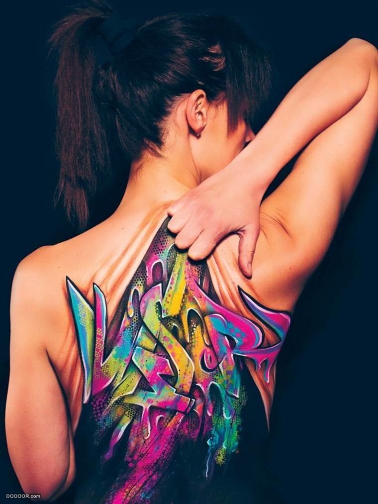 Body Painting Prints. MAZE MARKETING LTD创意人体彩绘艺术作品 [52P] (34).jpg