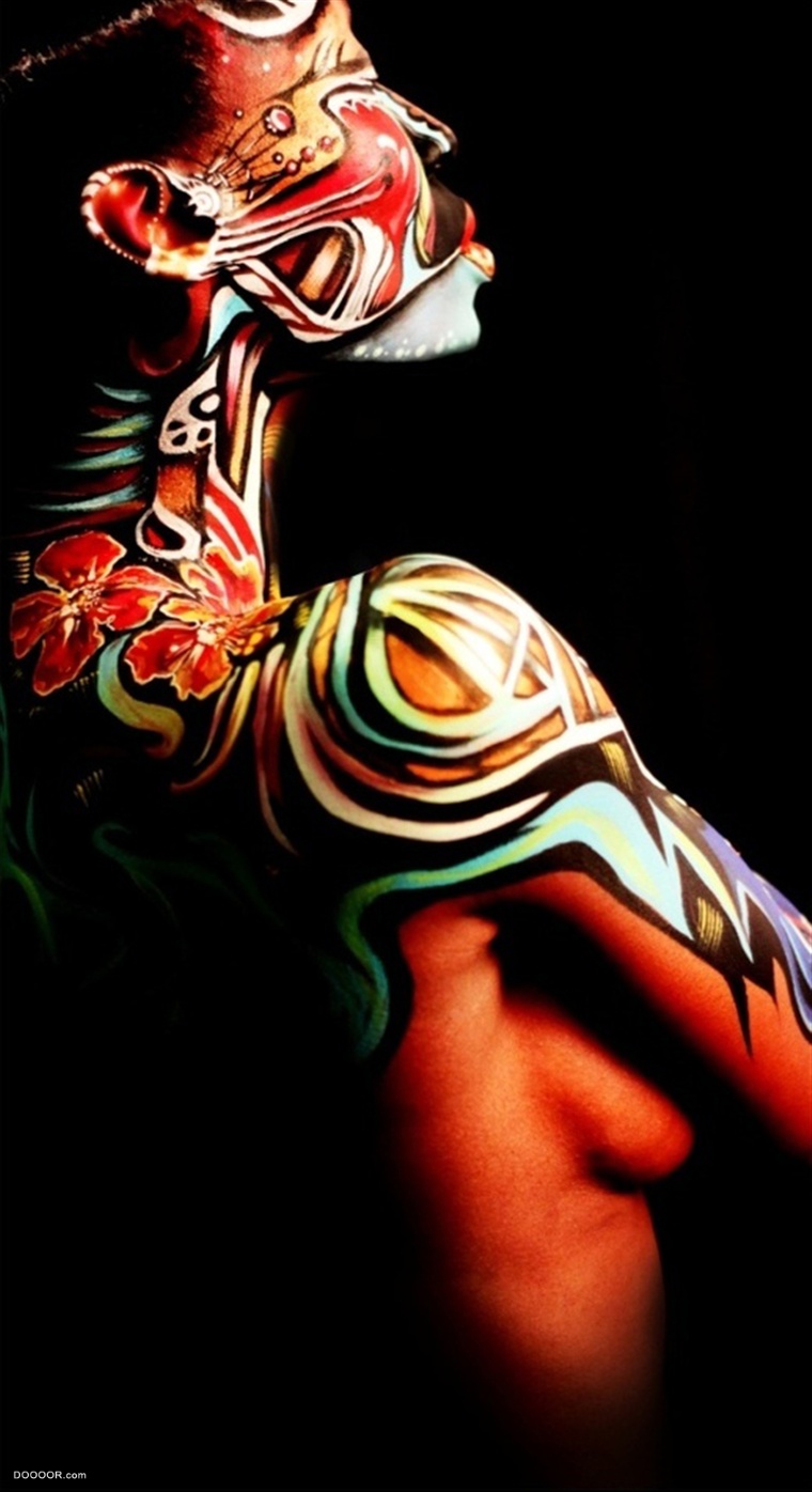 Body Painting Prints. MAZE MARKETING LTD创意人体彩绘艺术作品 [52P] (48).jpg