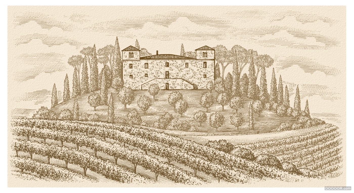 美国Steven Noble木刻雕刻版画风格酒类标签插画作品 [130P] 20.jpg