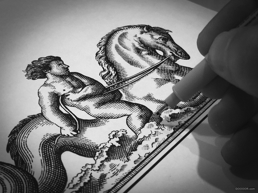 美国Steven Noble木刻雕刻版画风格酒类标签插画作品 [130P] 125.jpg
