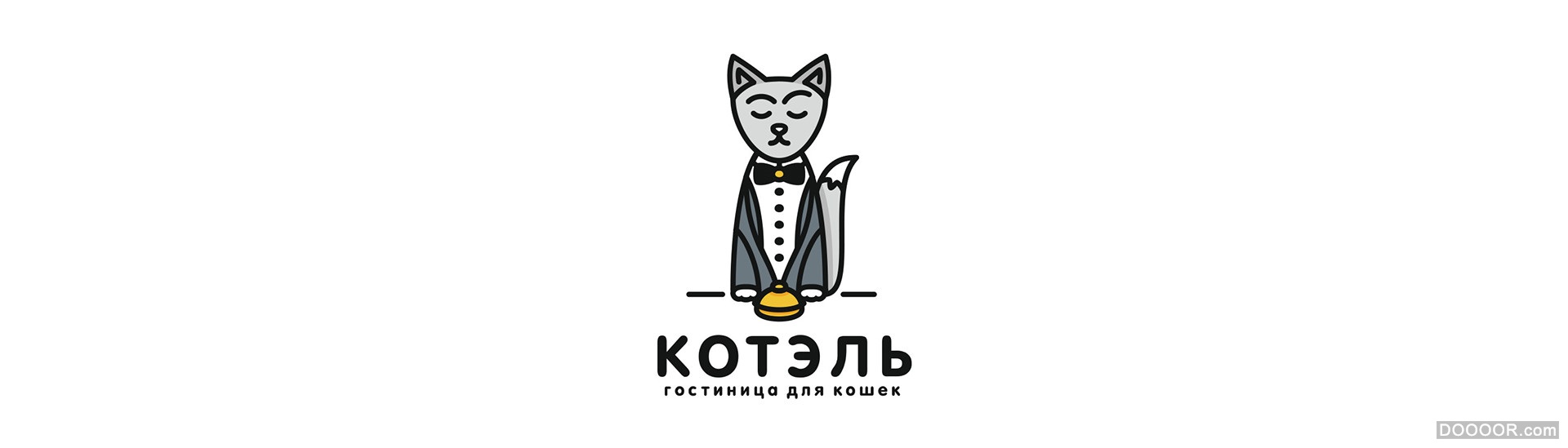 21个关于小猫的LOGO设计-乌克兰Anton Shmelev [21P] (16).jpg