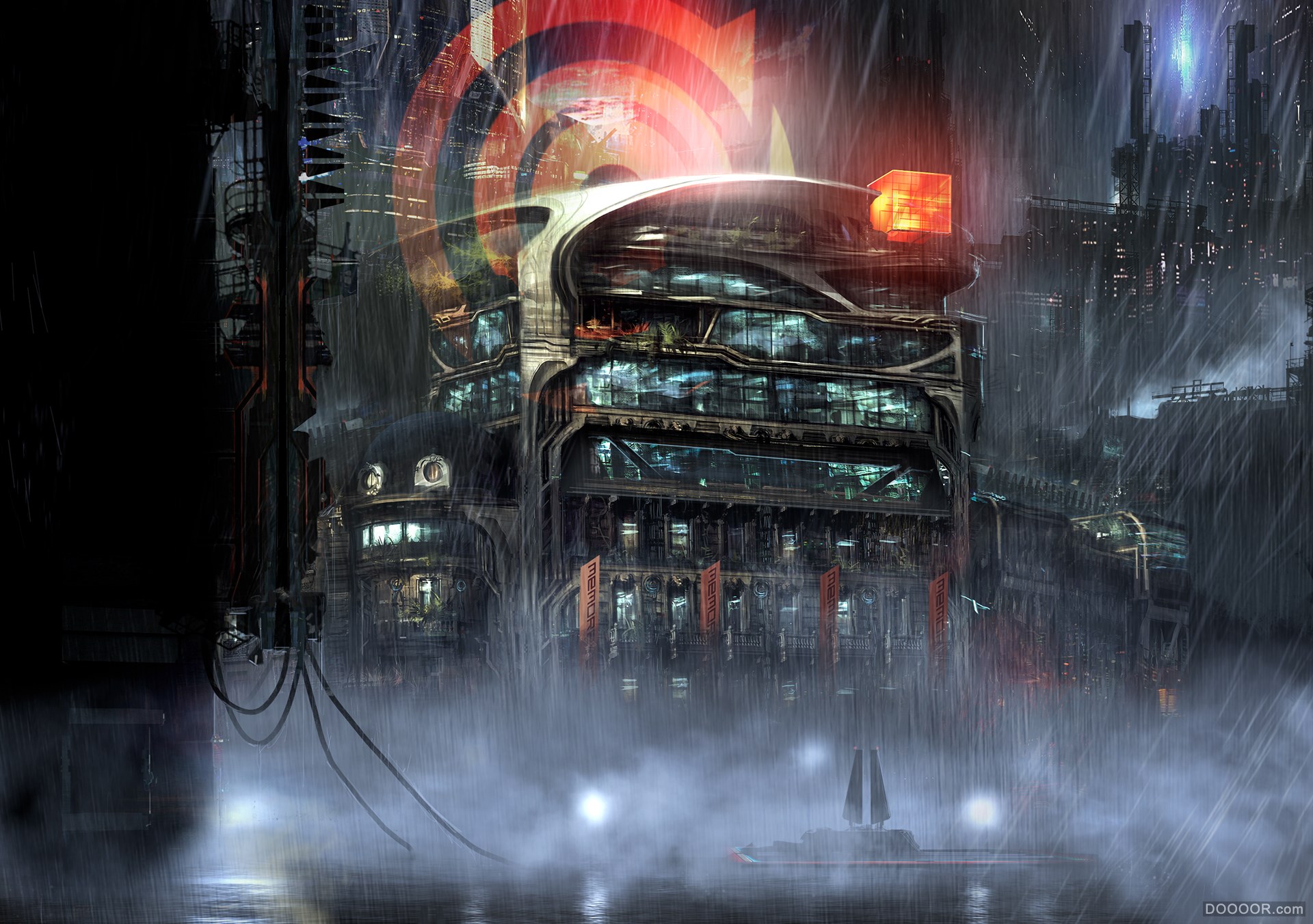 巴黎2084超级科幻场景手绘设定-法国paul chadeisson [57P] (55).jpg