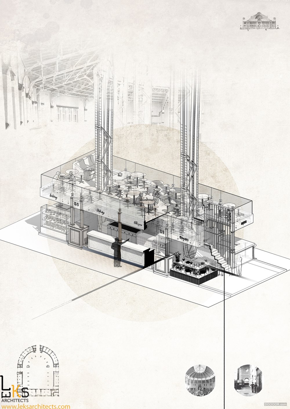 T H E    B E S S A R A B I A N    M A R K E T    U N I T-乌克兰Leks Architects [.jpg
