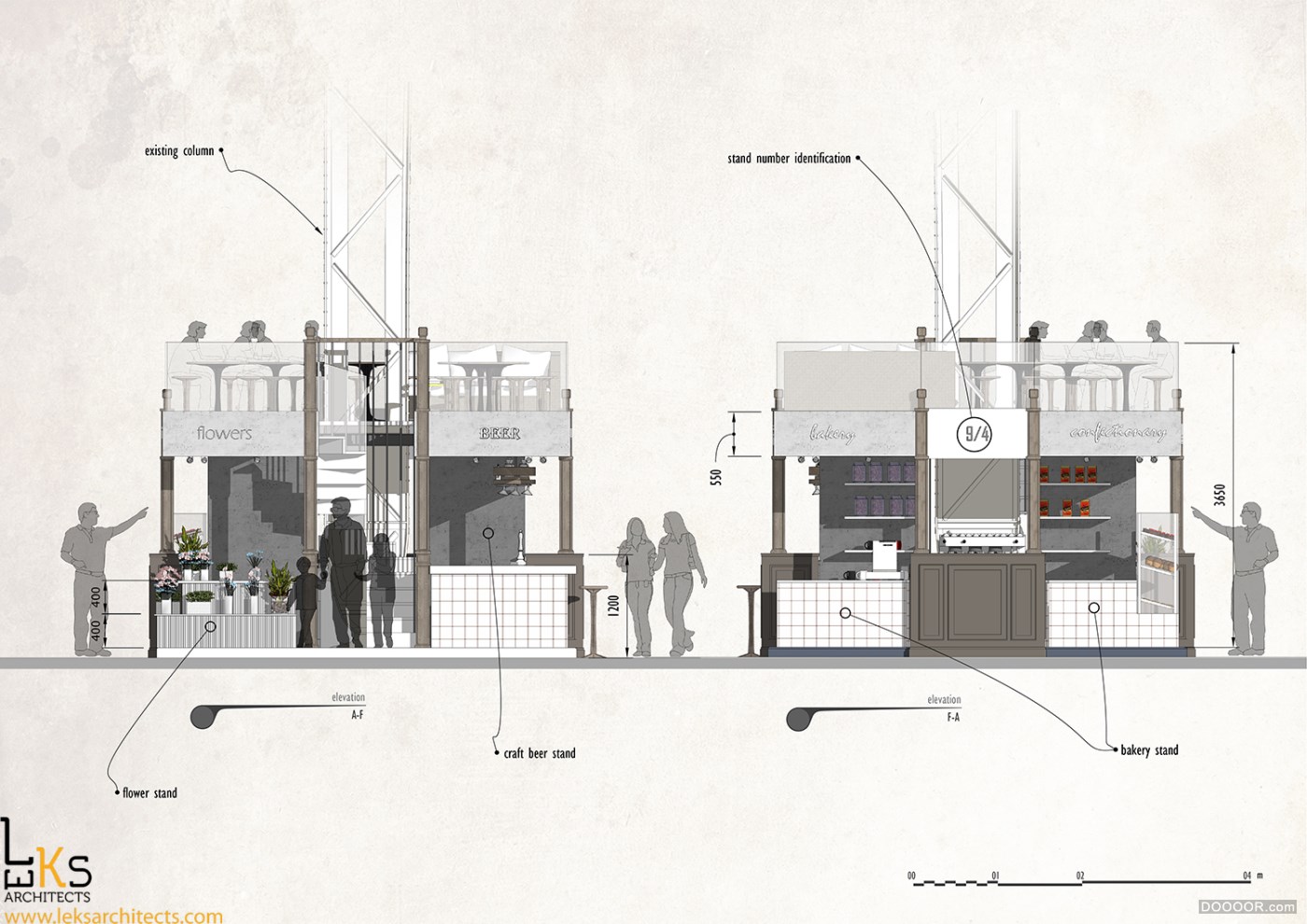 T H E    B E S S A R A B I A N    M A R K E T    U N I T-乌克兰Leks Architects [.jpg