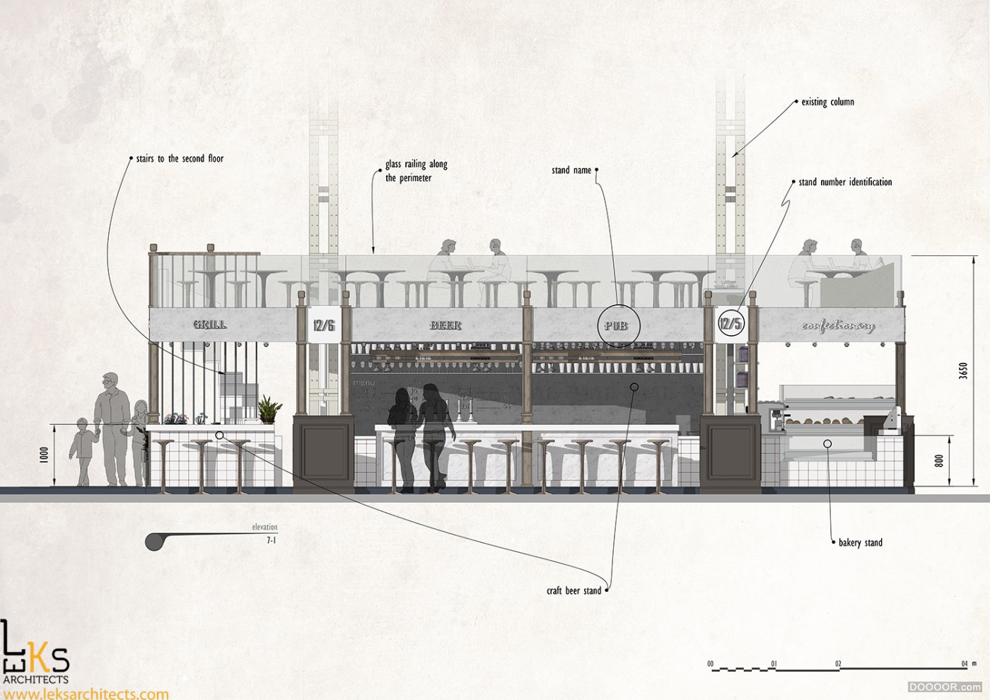 T H E    B E S S A R A B I A N    M A R K E T    U N I T-乌克兰Leks Architects [.jpg
