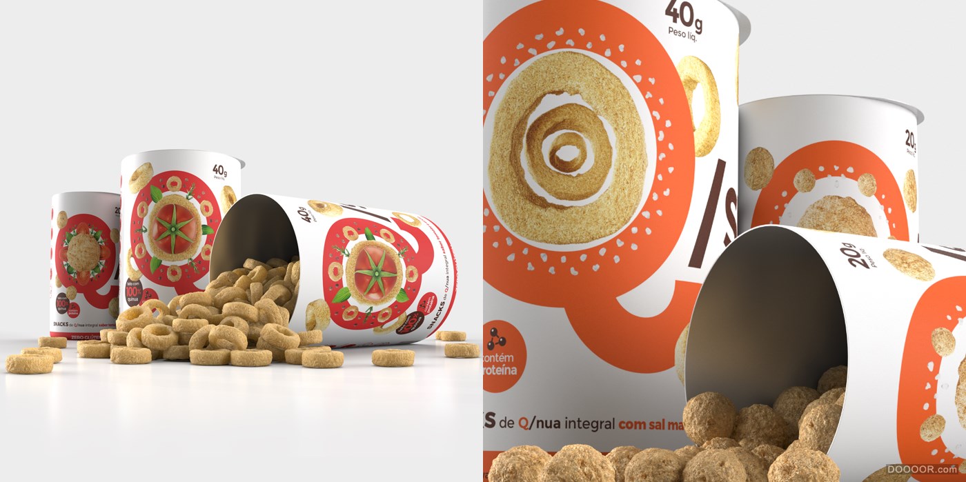 Q Snack卡通零食食品包装设计-巴西Gu Sobral [14P] 7.jpg