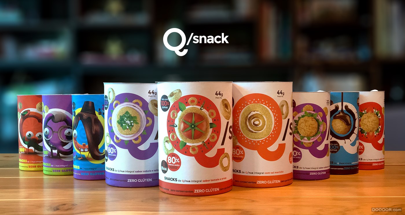 Q Snack卡通零食食品包装设计-巴西Gu Sobral [14P] 11.jpg
