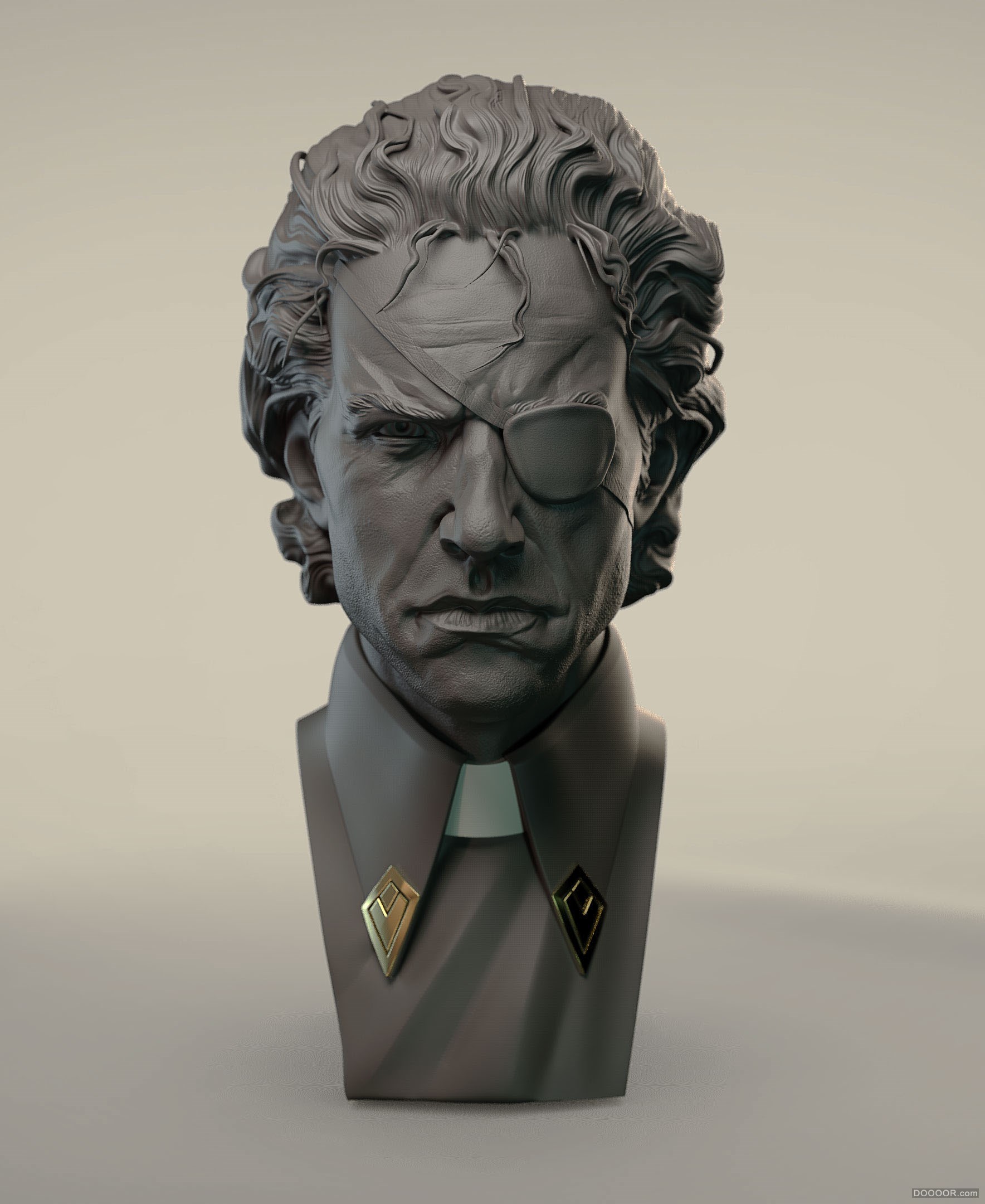 英国James W Cain肖像ZBRUSH雕刻&amp;3D打印作品 [37P] (10).jpg