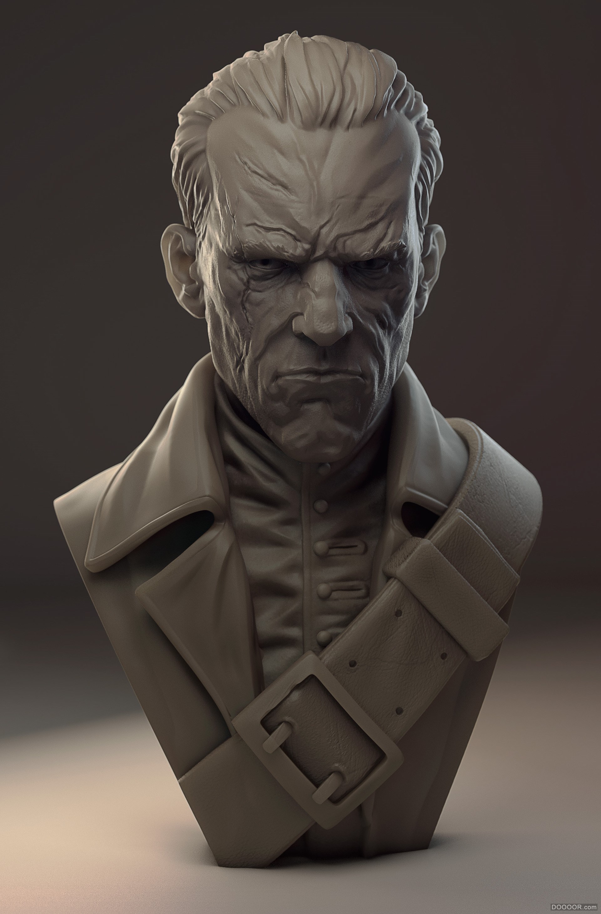 英国James W Cain肖像ZBRUSH雕刻&amp;3D打印作品 [37P] (29).jpg