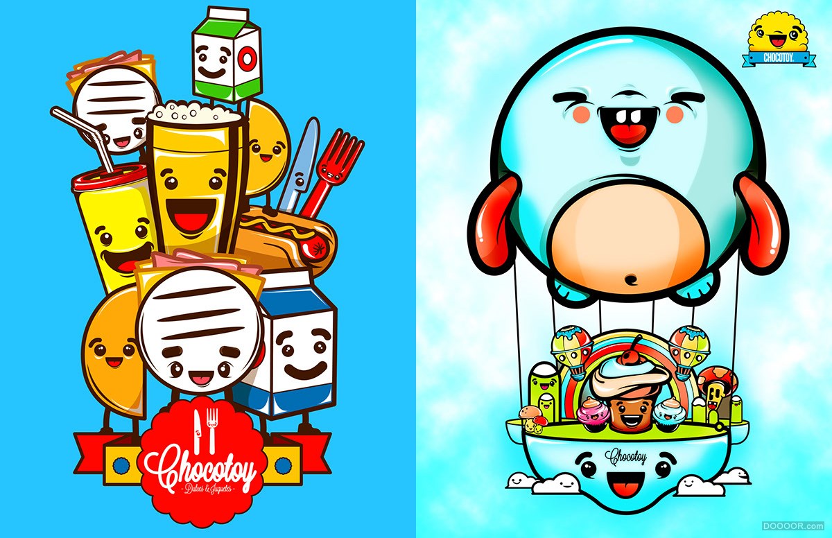 委内瑞拉ChocoToy cute顶级干货广告插画大作 [48P] 37.jpg