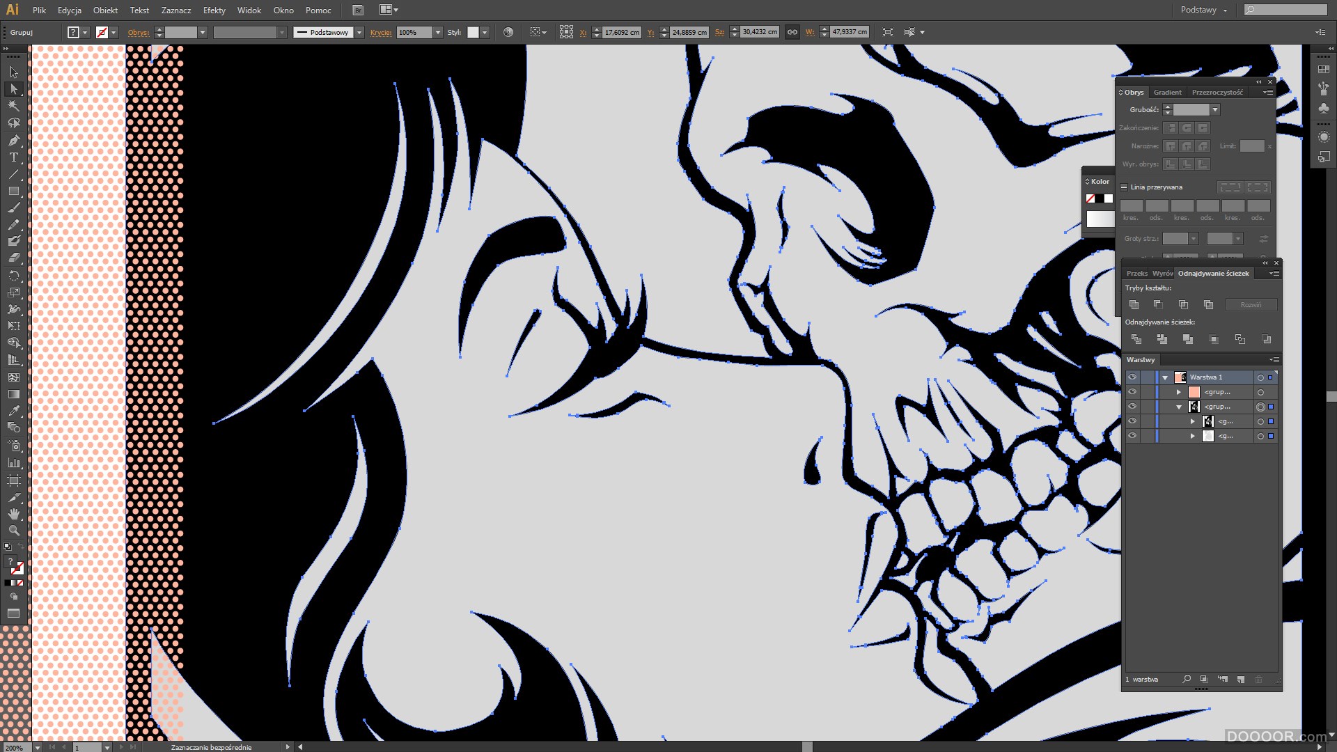 一个波兰平面设计师的黑暗风格插画海报作品-波兰- Thrashead - [59P] (49).jpg.jpg