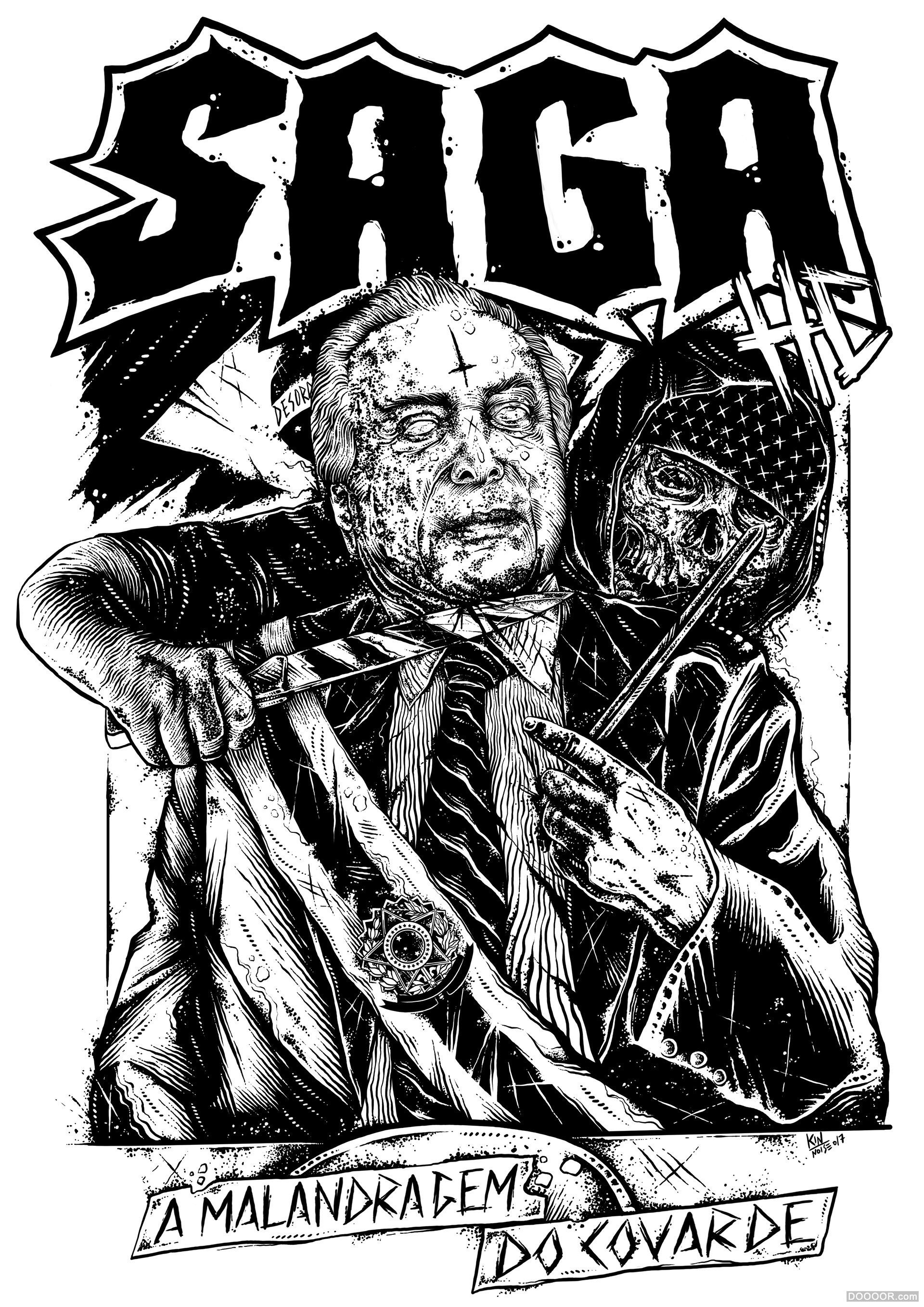 巴西Kin Noise Trampa Studio潮流T恤插画作品 [56P] 35.jpg