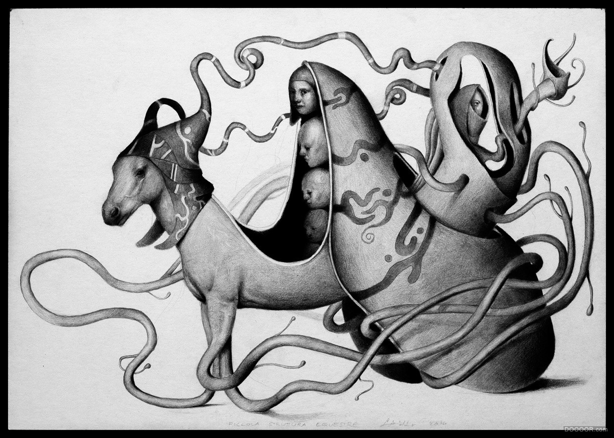 意大利Sicioldr恐怖与荒诞超现实无意识梦幻景象绘画-Alessandro Sicioldr [83P] (27)..jpg