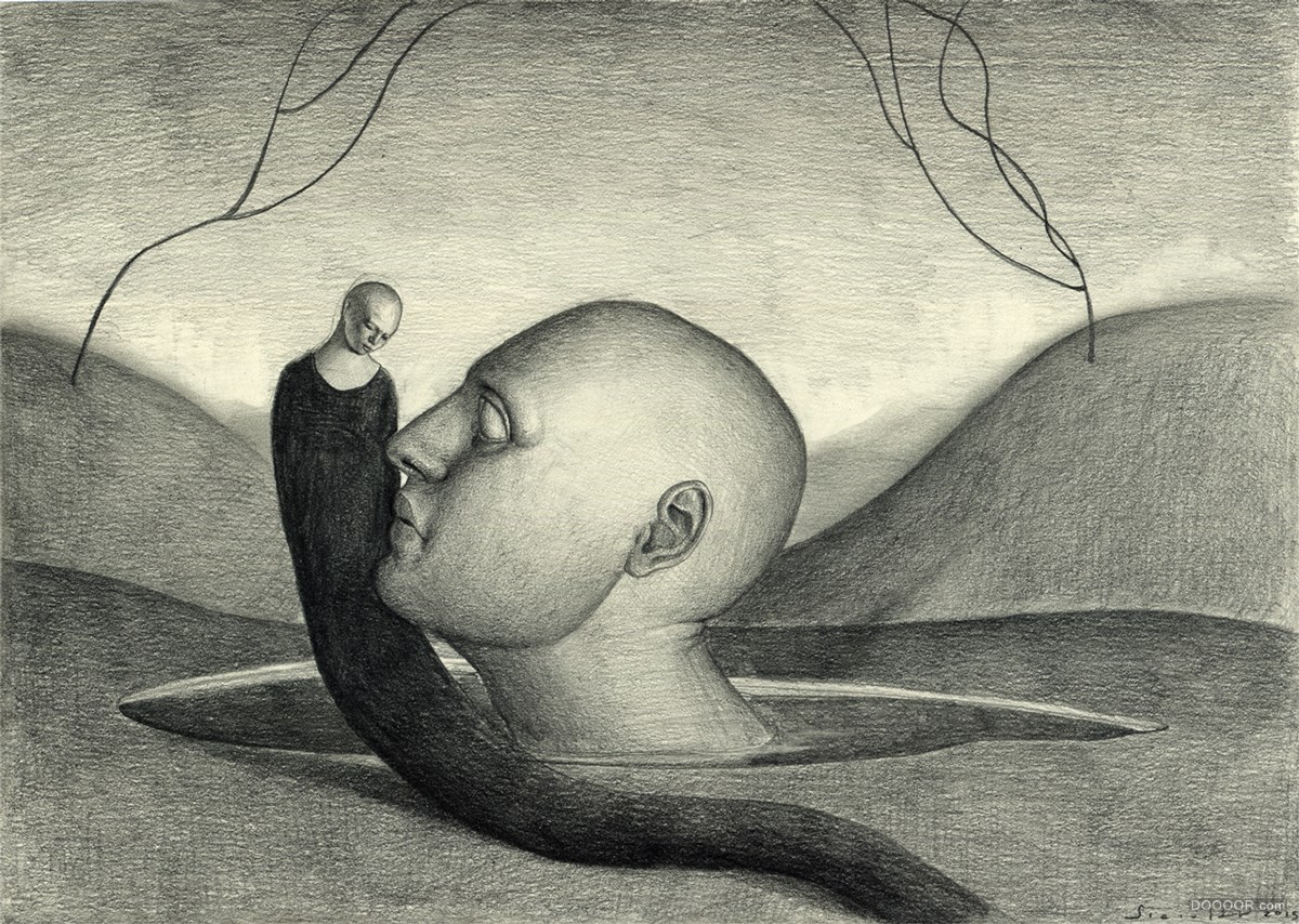 意大利Sicioldr恐怖与荒诞超现实无意识梦幻景象绘画-Alessandro Sicioldr [83P] (33)..jpg