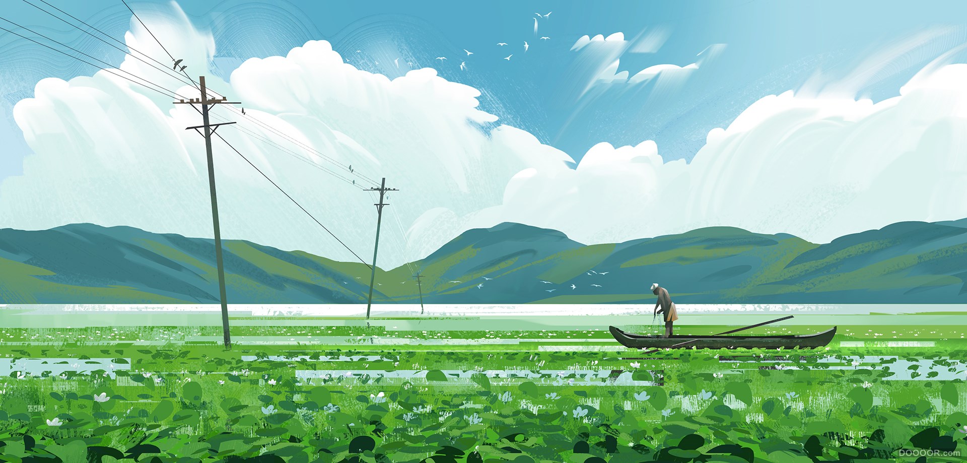 印度jithin puthenpurakkal彩色简笔插画作品 [57P] (35).jpg