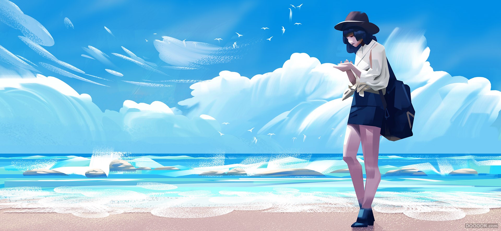 印度jithin puthenpurakkal彩色简笔插画作品 [57P] (45).jpg