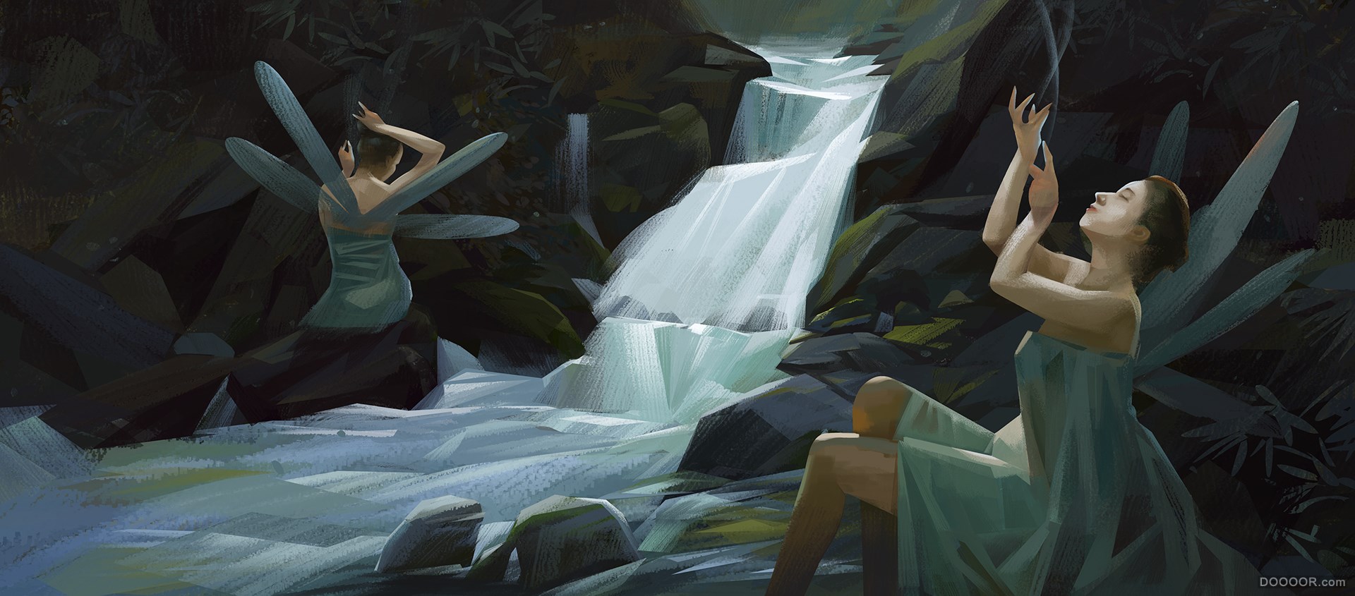 印度jithin puthenpurakkal彩色简笔插画作品 [57P] (46).jpg