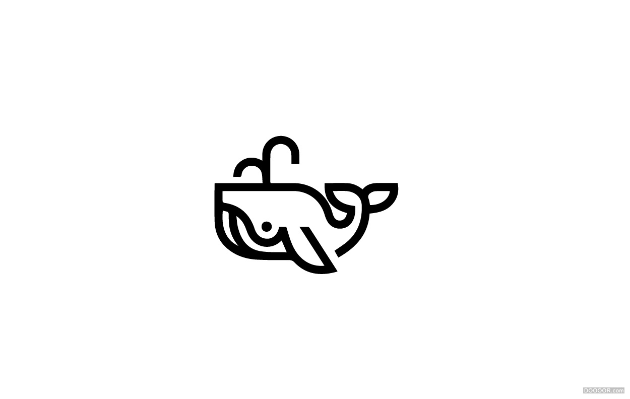 法国Martigny Matthieu动物LOGO线条风格设计欣赏 [76P] (13).jpg