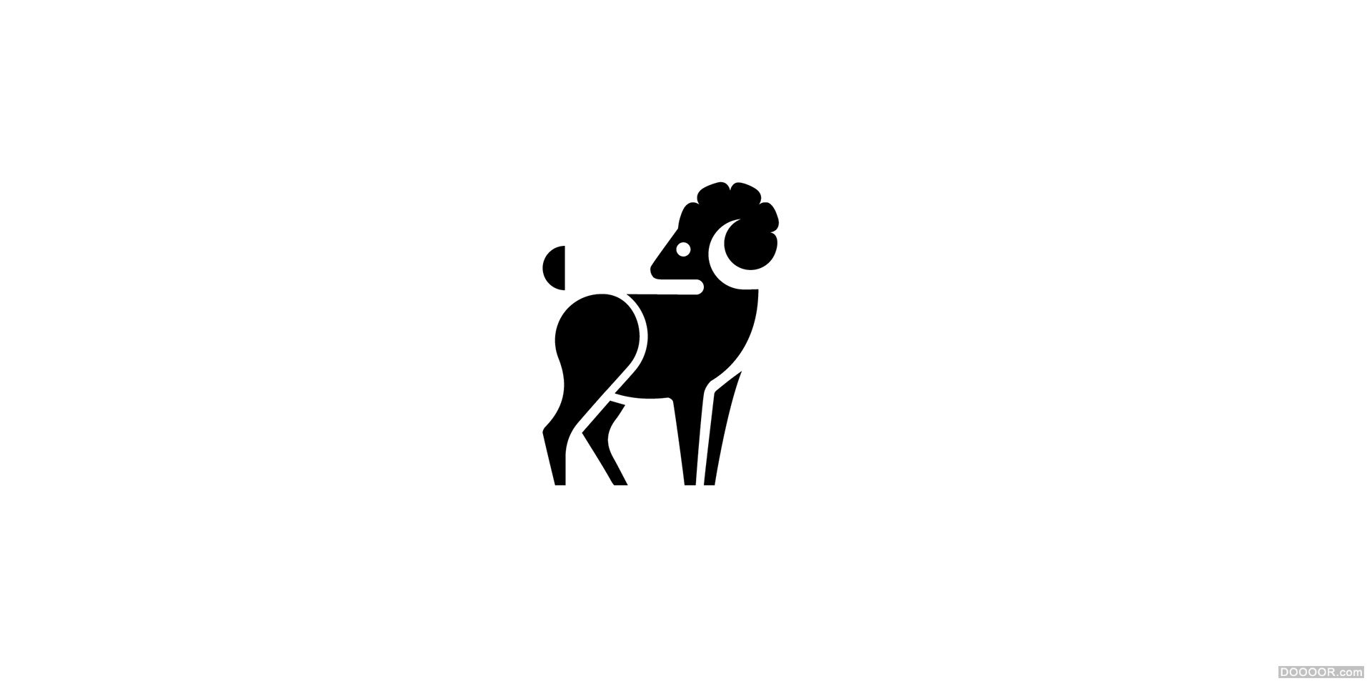 法国Martigny Matthieu动物LOGO线条风格设计欣赏 [76P] (33).jpg