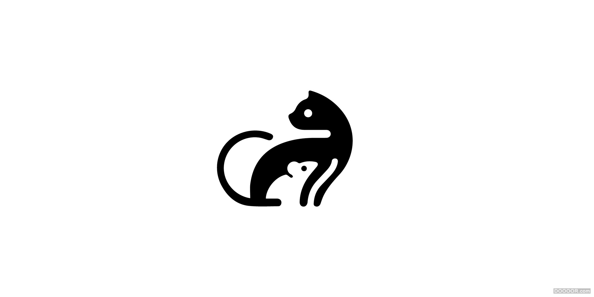 法国Martigny Matthieu动物LOGO线条风格设计欣赏 [76P] (46).jpg