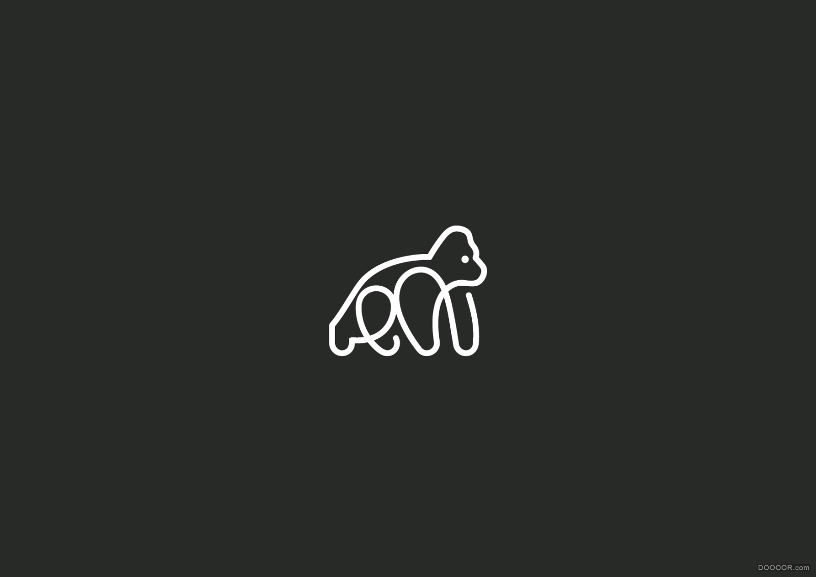 法国Martigny Matthieu动物LOGO线条风格设计欣赏 [76P] (71).jpg