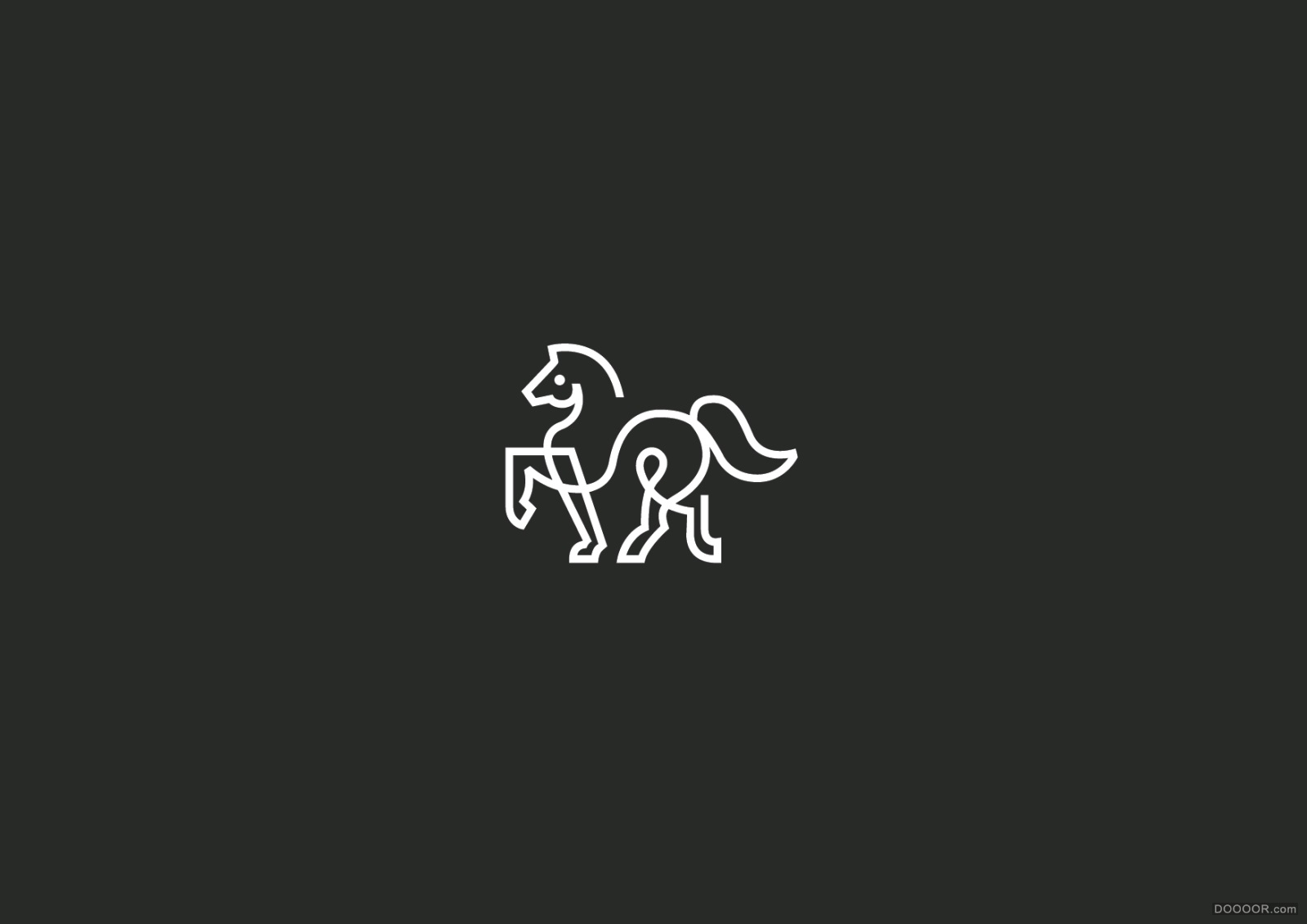 法国Martigny Matthieu动物LOGO线条风格设计欣赏 [76P] (75).jpg
