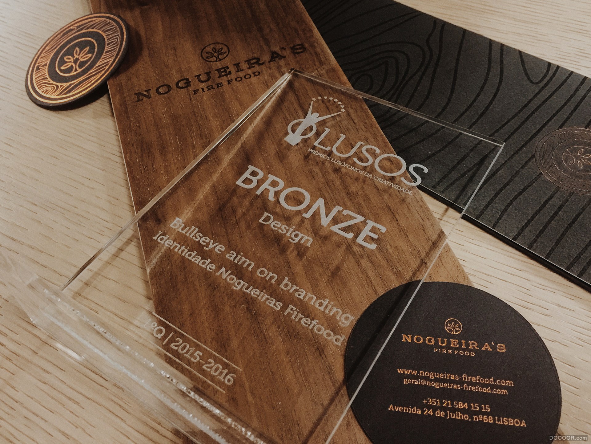 NOGUEIRAS家族核桃树造型餐厅品牌标志设计-葡萄牙BULLSEYE - Aim on branding [20P] (.jpg