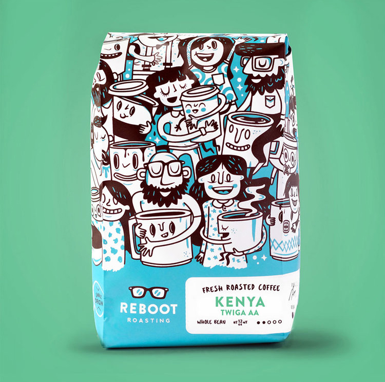 Reboot Roasting's包装设计分享 | 摩尼视觉