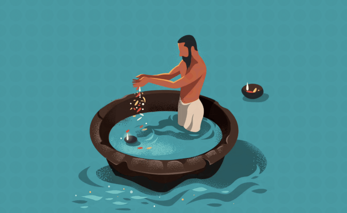 印度城市流行文化矢量插画动图欣赏-印度ranganath krishnamani [16P] (13).gif.gif