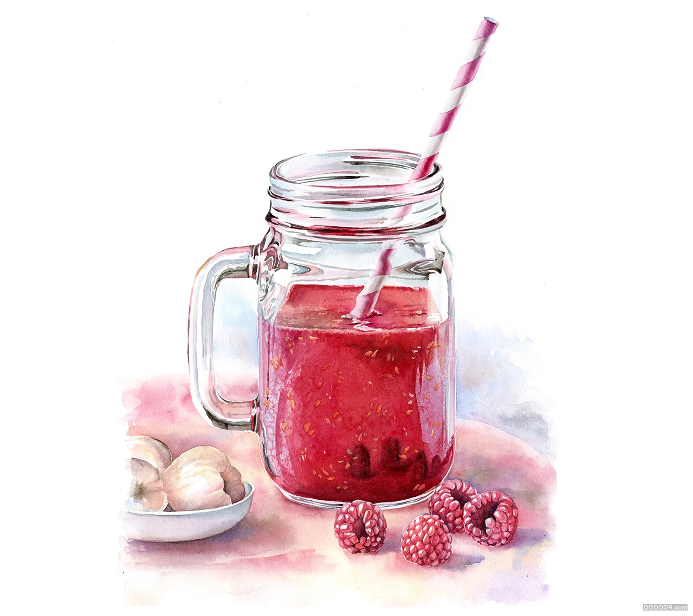 顶级鲜花美食水果手绘插画-挪威Kateryna Savchenko [46P] (1).jpg