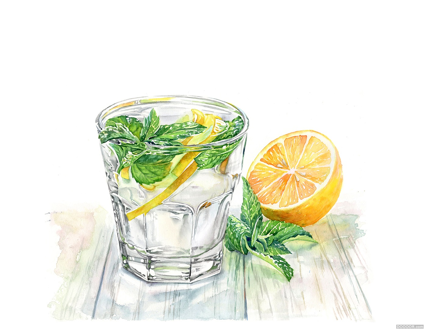顶级鲜花美食水果手绘插画-挪威Kateryna Savchenko [46P] (3).jpg
