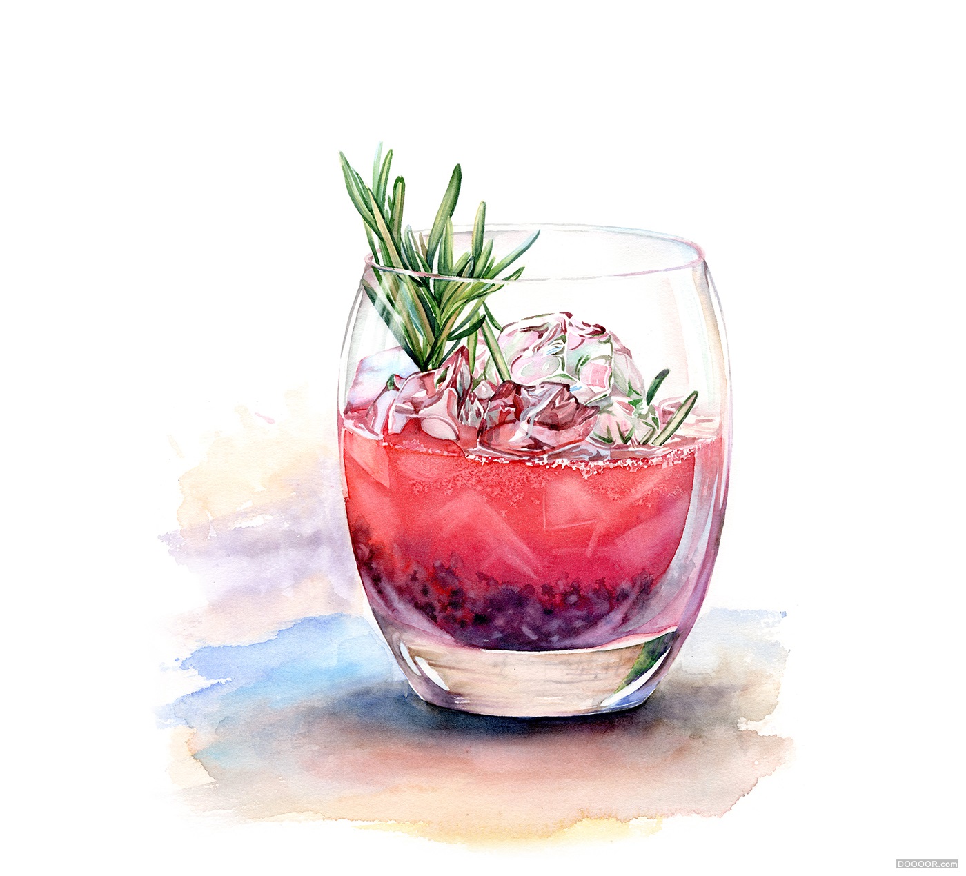 顶级鲜花美食水果手绘插画-挪威Kateryna Savchenko [46P] (5).jpg