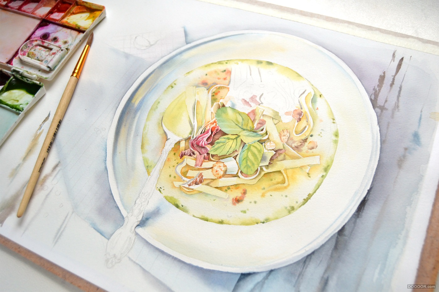 顶级鲜花美食水果手绘插画-挪威Kateryna Savchenko [46P] (6).jpg