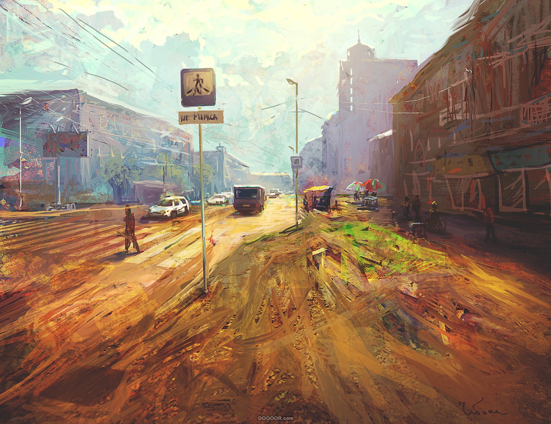 空中海洋-俄罗斯Artem Chebokha空灵想象插画作品 [43P] (2).jpg