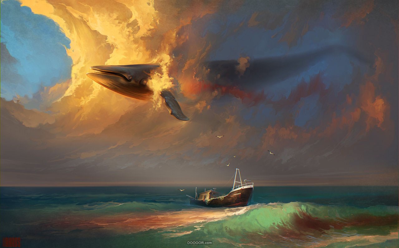 空中海洋-俄罗斯Artem Chebokha空灵想象插画作品 [43P] (10).jpg