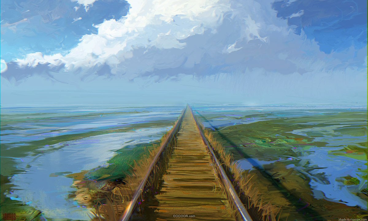 空中海洋-俄罗斯Artem Chebokha空灵想象插画作品 [43P] (11).jpg