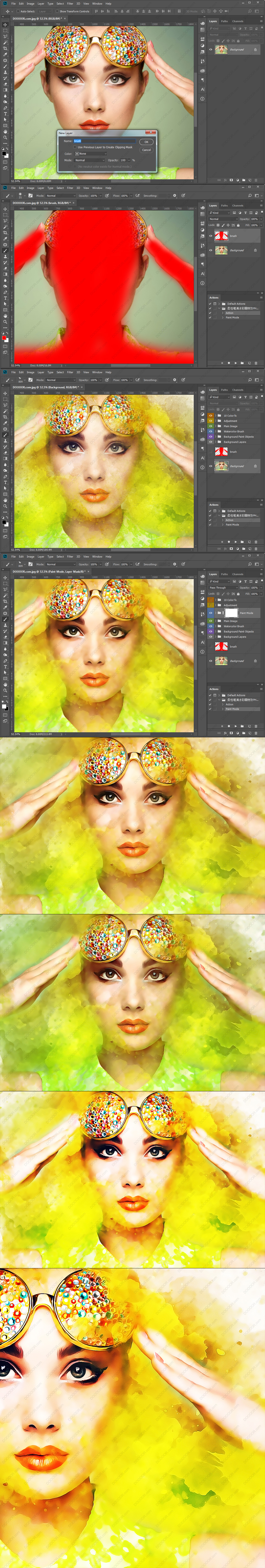 柔性唯美水彩画特效PHOTOSHOP动作[附图文用法] (2).jpg