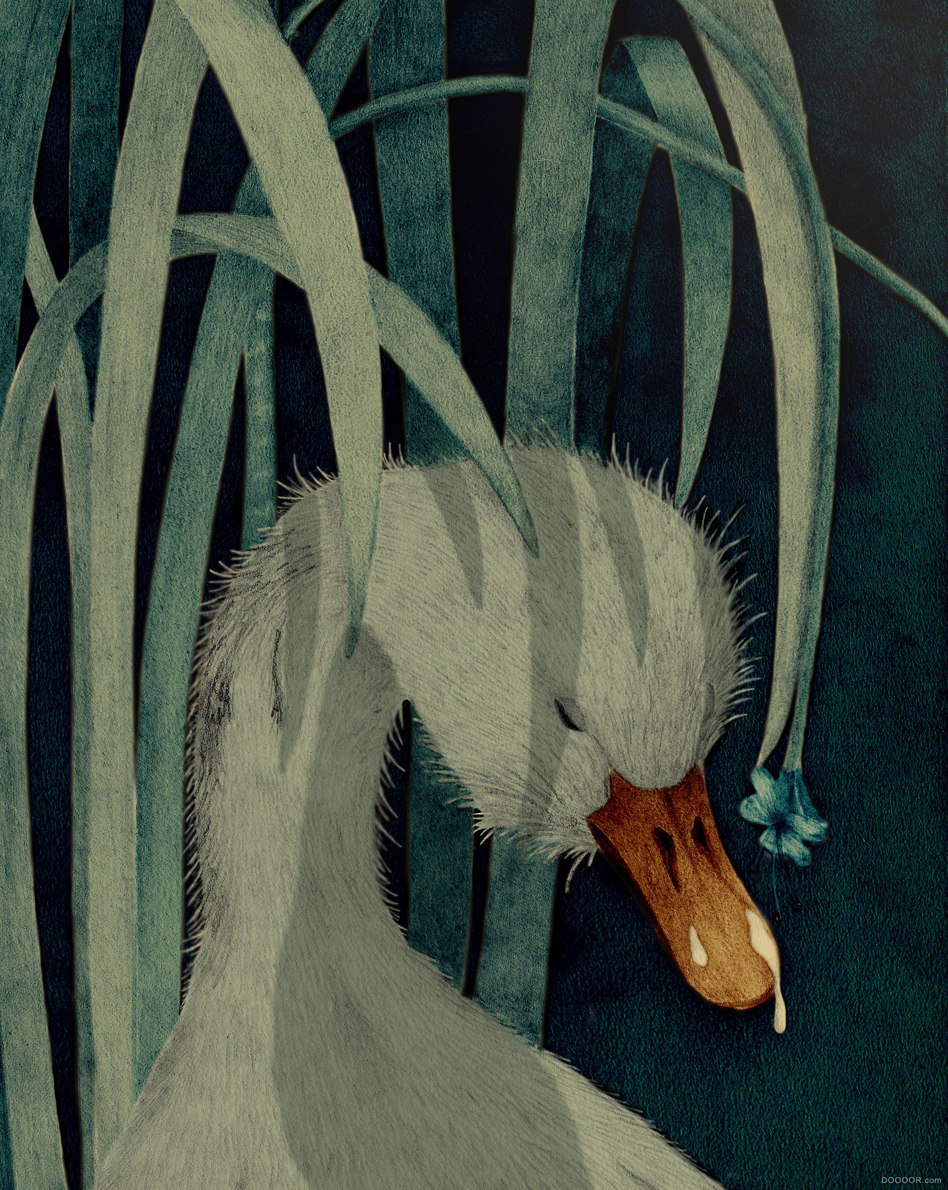 安静的柔软对比色插画作品Daniela Gallego-西班牙Daniela Gallego [27P] (13).jpg.jpg