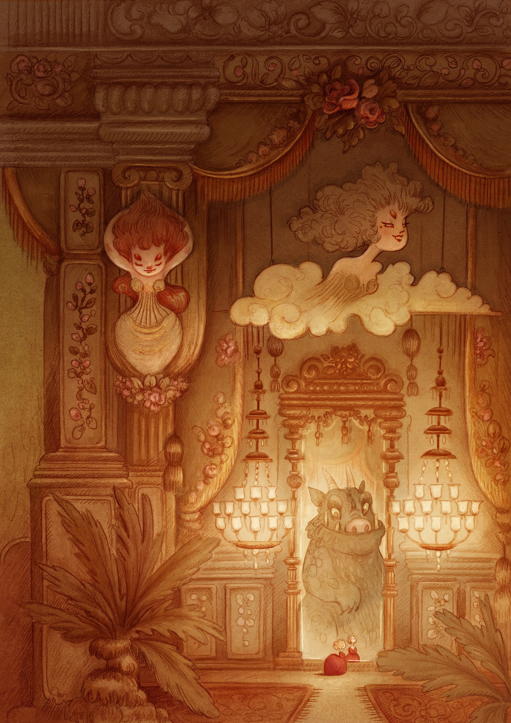 画的很随意，效果很不错-法国Stephanie LEON [22P] (4).jpg