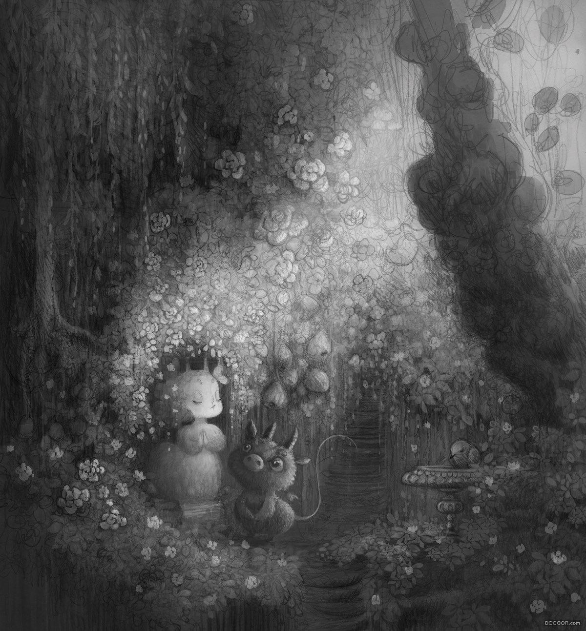 画的很随意，效果很不错-法国Stephanie LEON [22P] (8).jpg