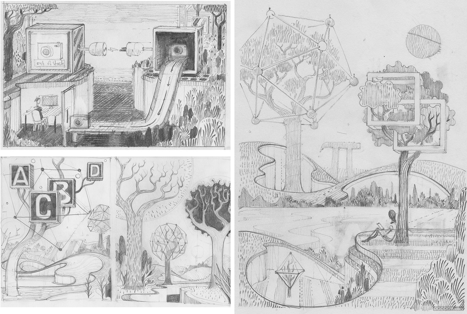英国Sam Chivers充满未来感彩色插画作品 [70P] (16).jpg