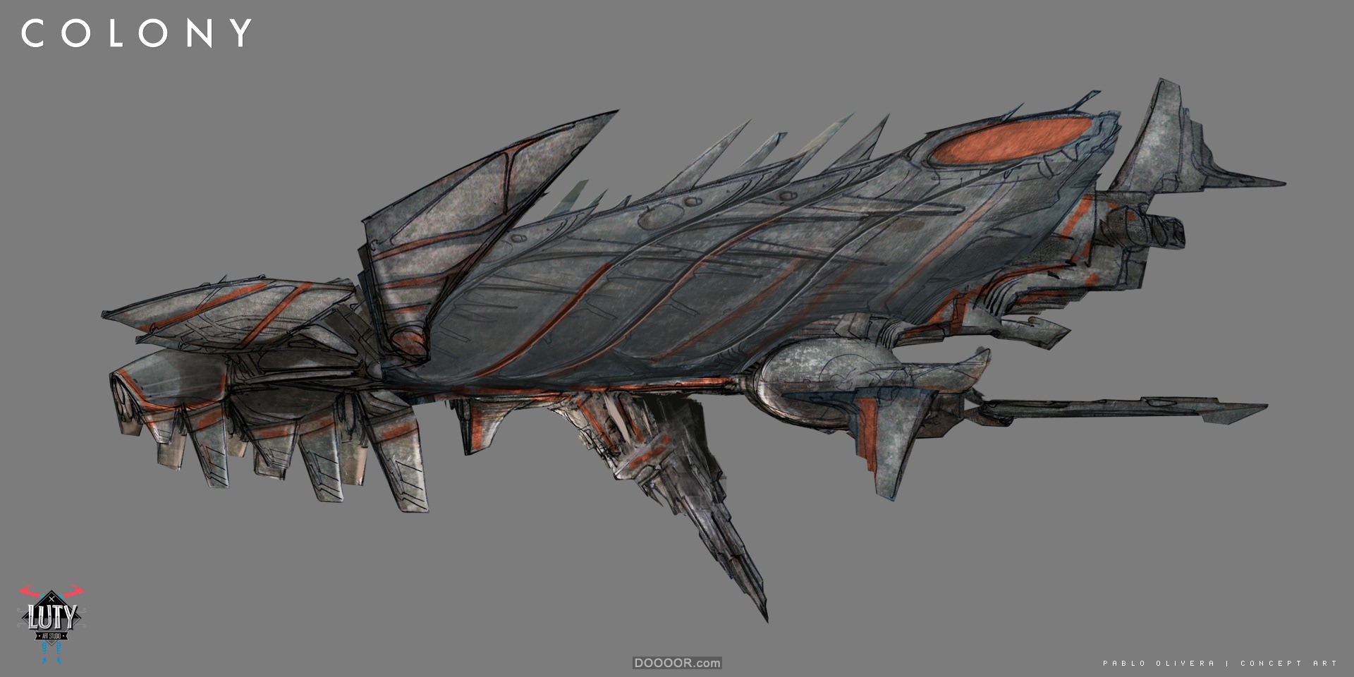 科幻霸气战甲机器人飞行器手绘设定-阿根廷Pablo Olivera [73P] (15).jpg
