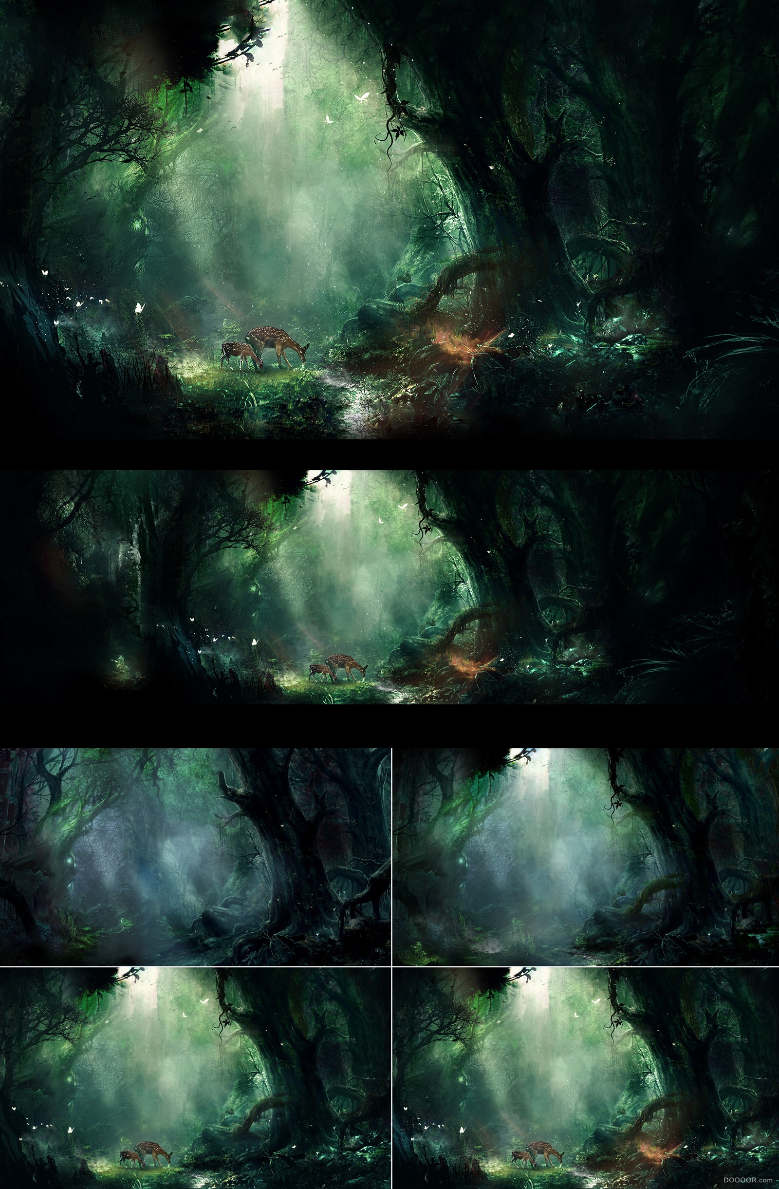 克罗地亚Martina Stipan梦幻插画风格风景合成作品 [39P] 2.jpg