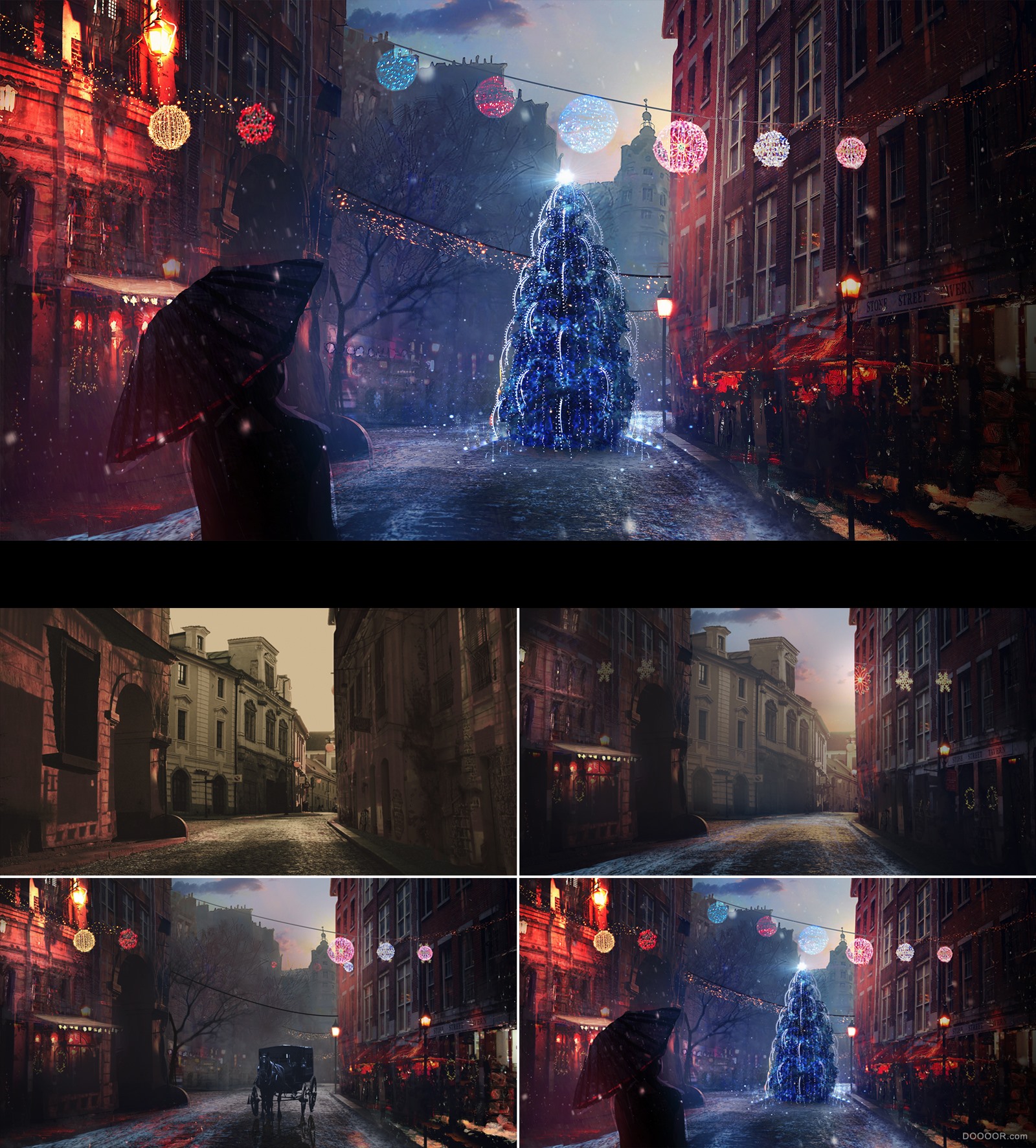 克罗地亚Martina Stipan梦幻插画风格风景合成作品 [39P] 11.jpg