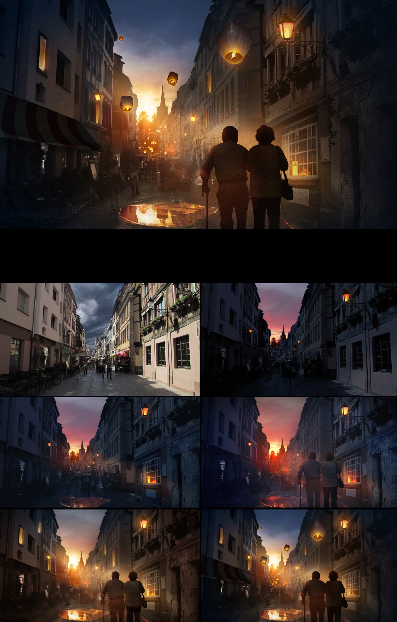 克罗地亚Martina Stipan梦幻插画风格风景合成作品 [39P] 14.jpg