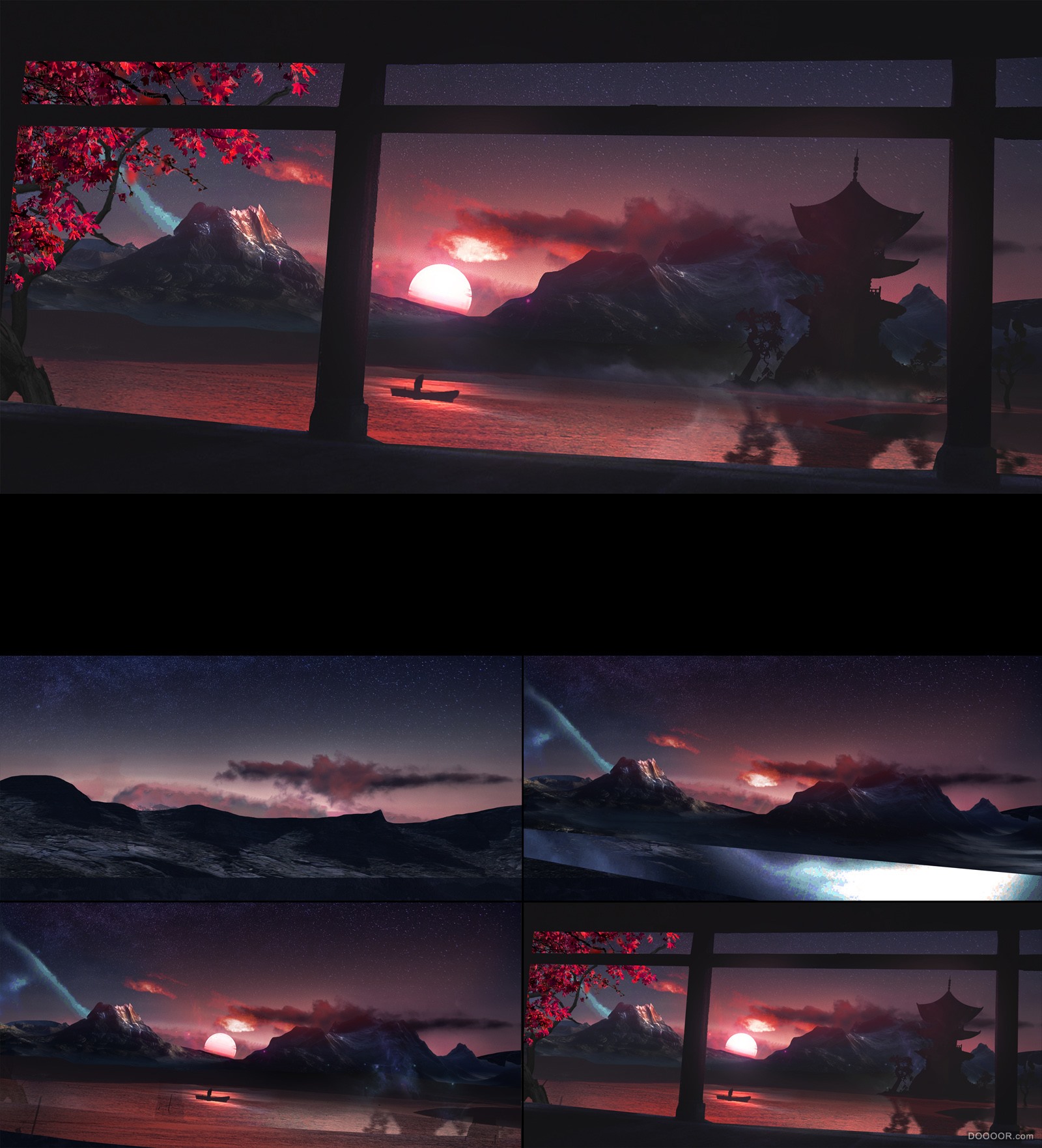 克罗地亚Martina Stipan梦幻插画风格风景合成作品 [39P] 15.jpg